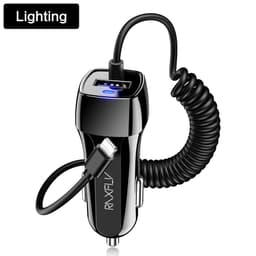 image-USB Car Phone Charger Spring Wire