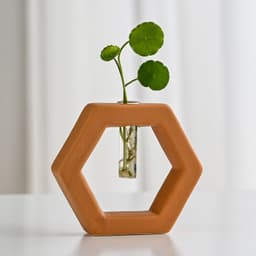image-Geometric Hydroponic Flower Placement Nordic Home Furnishings
