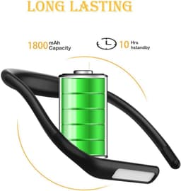 image-Dimmable Handsfree LED Neck Light Flexible Hug Light Book Reading Lamp Hug Light Novelty Reading Lamp Night Light Flashlight