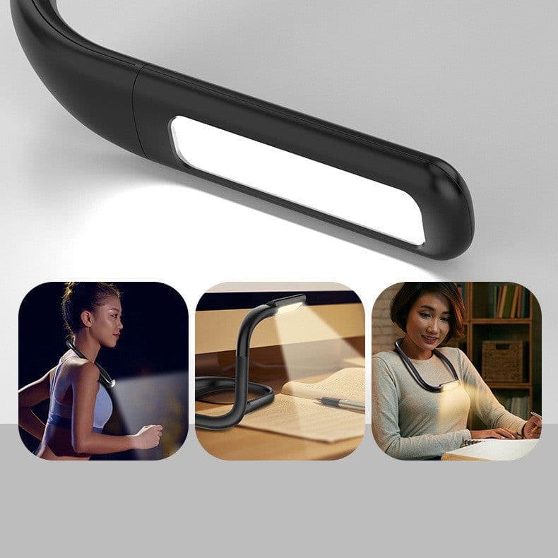 image-Dimmable Handsfree LED Neck Light Flexible Hug Light Book Reading Lamp Hug Light Novelty Reading Lamp Night Light Flashlight