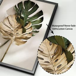 image-Nordic Tropical Green Plants Posters And