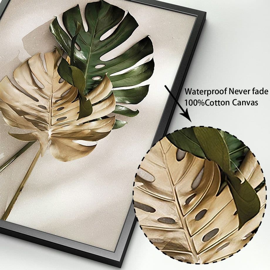 image-Nordic Tropical Green Plants Posters And