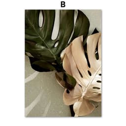 image-Nordic Tropical Green Plants Posters And