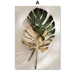 image-Nordic Tropical Green Plants Posters And