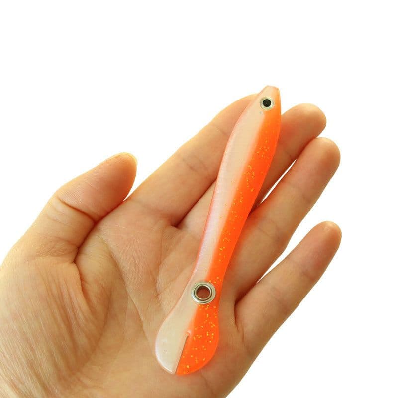 image-A Mock Lure Can Bounce With Slip Mechanism Artificial Swimming Soft Fishing Bait For Bass Trout Pike Spring Autumn