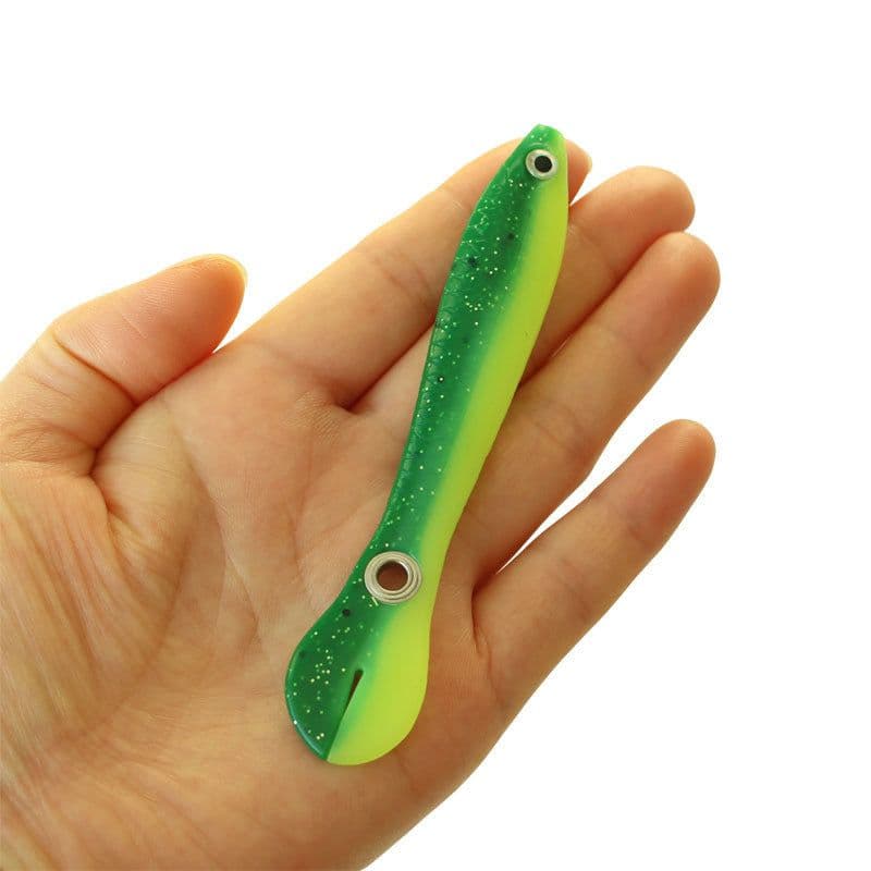 image-A Mock Lure Can Bounce With Slip Mechanism Artificial Swimming Soft Fishing Bait For Bass Trout Pike Spring Autumn