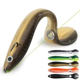image-A Mock Lure Can Bounce With Slip Mechanism Artificial Swimming Soft Fishing Bait For Bass Trout Pike Spring Autumn