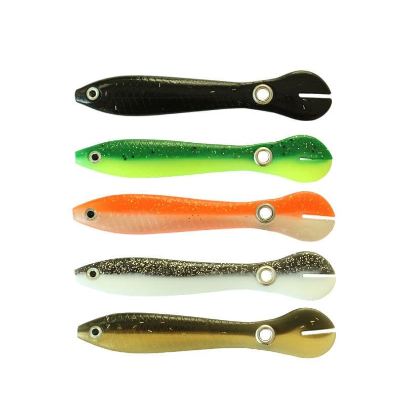 image-A Mock Lure Can Bounce With Slip Mechanism Artificial Swimming Soft Fishing Bait For Bass Trout Pike Spring Autumn