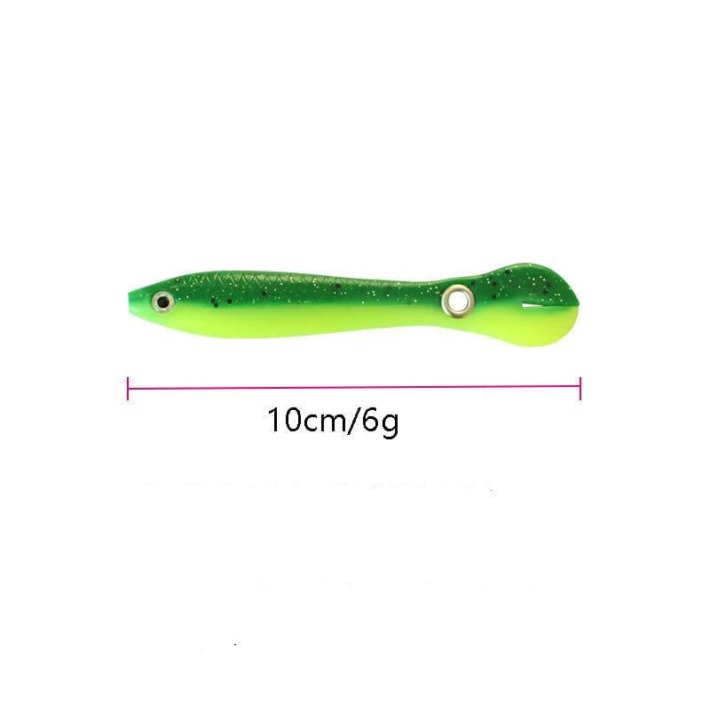 image-A Mock Lure Can Bounce With Slip Mechanism Artificial Swimming Soft Fishing Bait For Bass Trout Pike Spring Autumn
