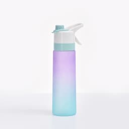 image-Spray Water Bottle For Girls Outdoor Sport Fitness Water Cup Large Capacity Spray Bottle Drinkware Travel Bottles Kitchen Gadgets