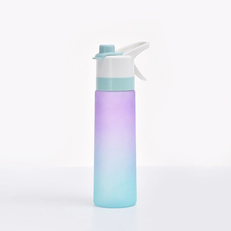 image-Spray Water Bottle For Girls Outdoor Sport Fitness Water Cup Large Capacity Spray Bottle Drinkware Travel Bottles Kitchen Gadgets