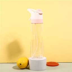 image-Spray Water Bottle For Girls Outdoor Sport Fitness Water Cup Large Capacity Spray Bottle Drinkware Travel Bottles Kitchen Gadgets