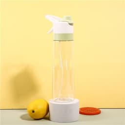 image-Spray Water Bottle For Girls Outdoor Sport Fitness Water Cup Large Capacity Spray Bottle Drinkware Travel Bottles Kitchen Gadgets