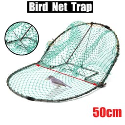 image-Traps For Bird Trap Catcher Pigeon Hunting Net Leghold Trap For Birds Quail Humane Trapping Hunting Garden Supplies Pest Control