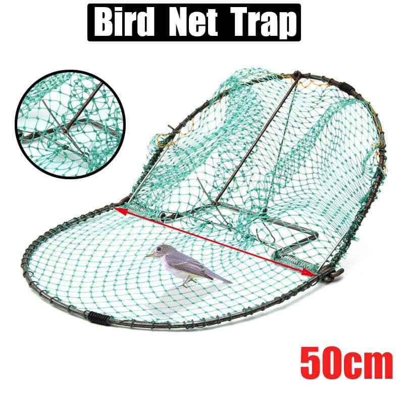 image-Traps For Bird Trap Catcher Pigeon Hunting Net Leghold Trap For Birds Quail Humane Trapping Hunting Garden Supplies Pest Control