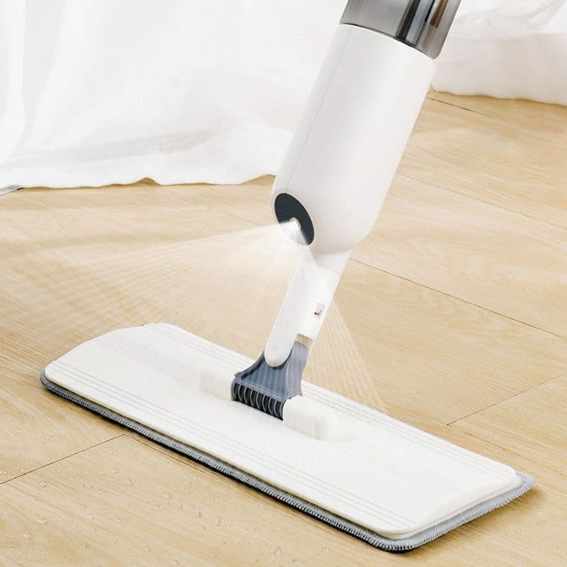 image-Flat Squeeze Mop Lazy Mop With Bucket Wringing Floor Cleaning Mop Hand Free Microfiber Mop Pads