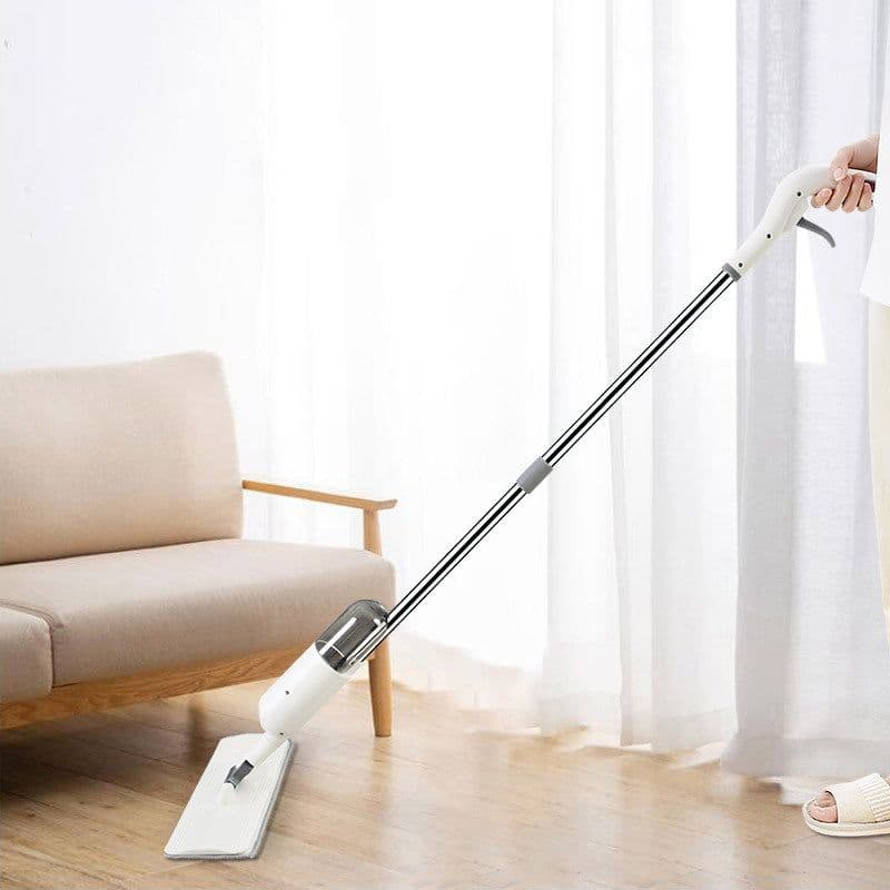 image-Flat Squeeze Mop Lazy Mop With Bucket Wringing Floor Cleaning Mop Hand Free Microfiber Mop Pads