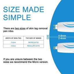 image-Skin Tag Removal Kit Home Use Mole Wart Remover Equipment Micro Skin Tag Treatment Tool Easy To Clean Skin Care Tool