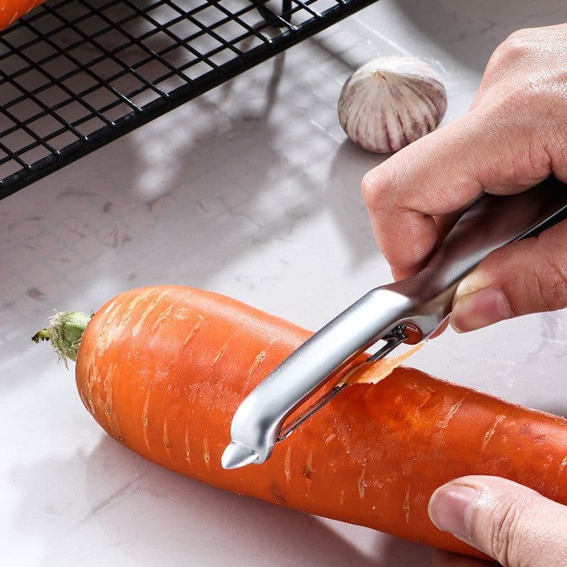 image-Zinc-alloy Straight Peeler For Planing Vegetables