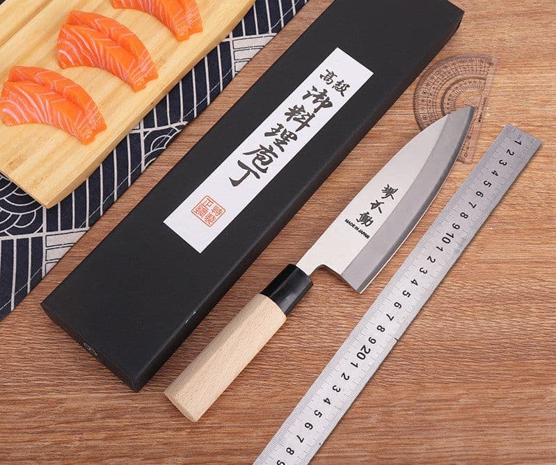 image-Thickened Fish Head Knife Japanese Knife Killing Fish Knife Cooking Knife