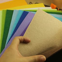 image-Handmade Set Work To Make Picture Book Art Non-woven Cloth Book