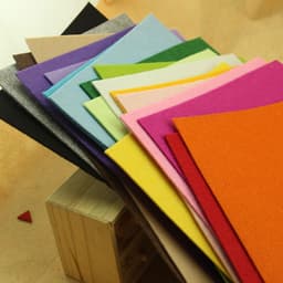 image-Handmade Set Work To Make Picture Book Art Non-woven Cloth Book