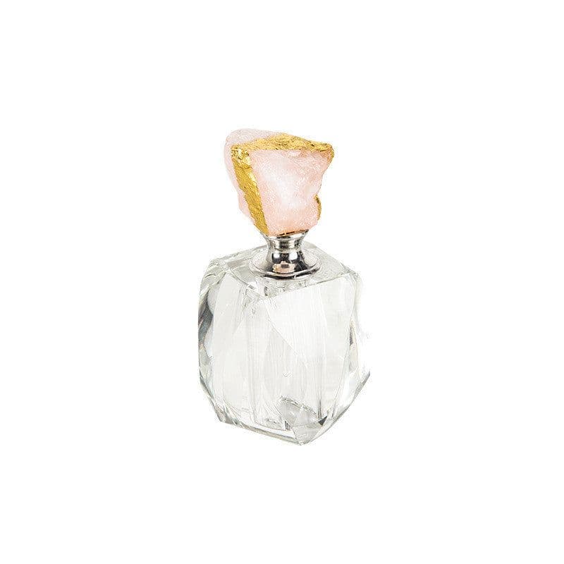 image-Fashion Electroplating Light Luxury Agate Perfume Bottle