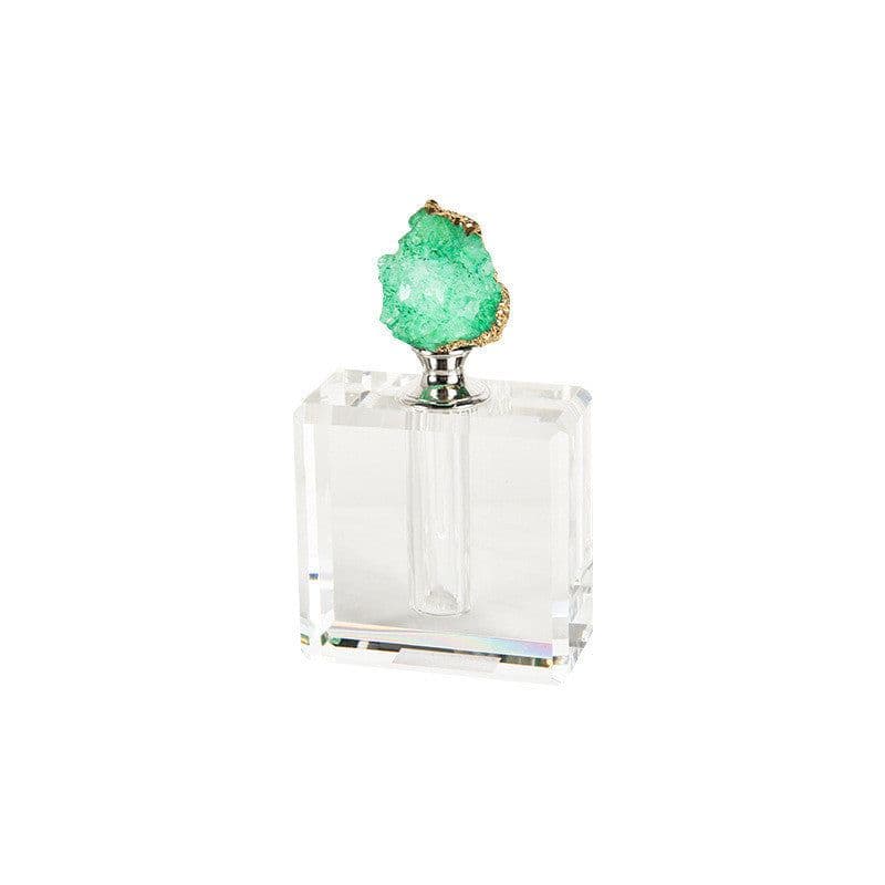 image-Fashion Electroplating Light Luxury Agate Perfume Bottle