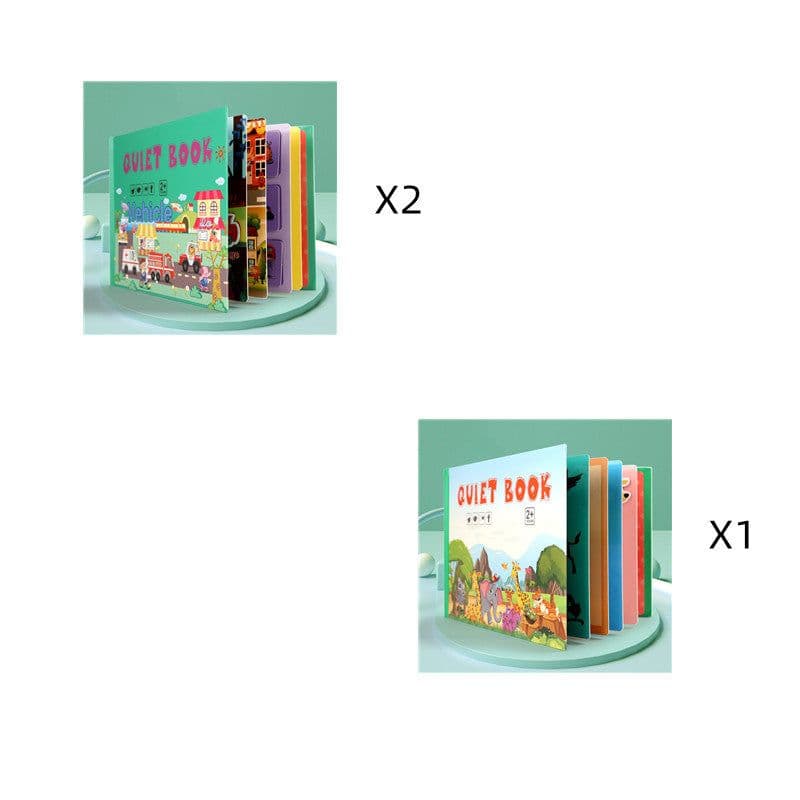 image-Children's Educational Toys Repeatedly Pasted Books To Read