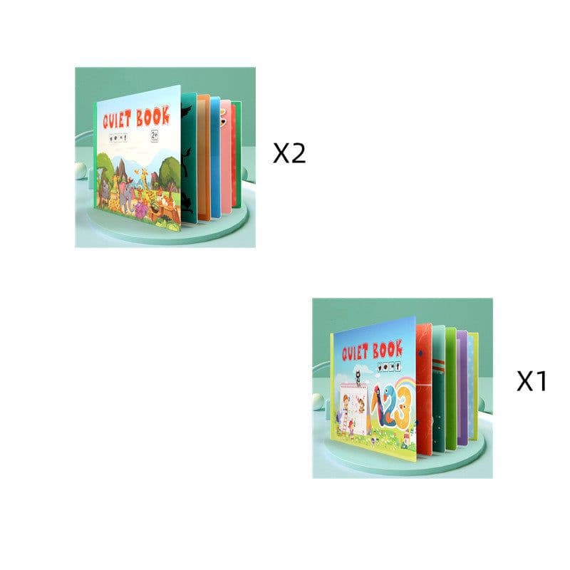 image-Children's Educational Toys Repeatedly Pasted Books To Read