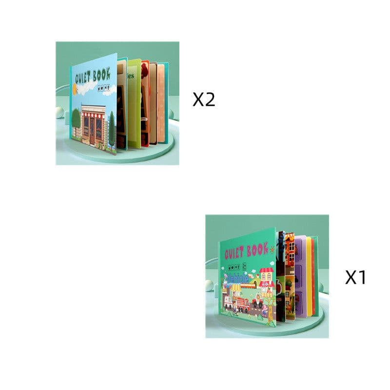 image-Children's Educational Toys Repeatedly Pasted Books To Read