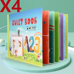image-Children's Educational Toys Repeatedly Pasted Books To Read