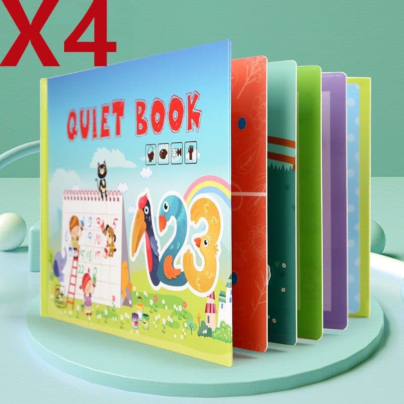 image-Children's Educational Toys Repeatedly Pasted Books To Read