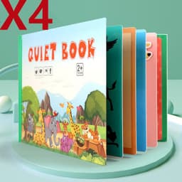 image-Children's Educational Toys Repeatedly Pasted Books To Read