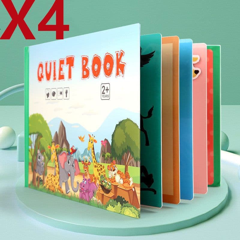 image-Children's Educational Toys Repeatedly Pasted Books To Read