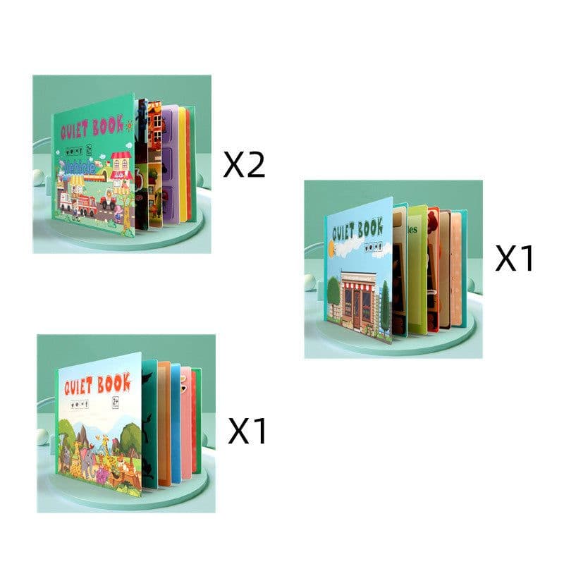 image-Children's Educational Toys Repeatedly Pasted Books To Read