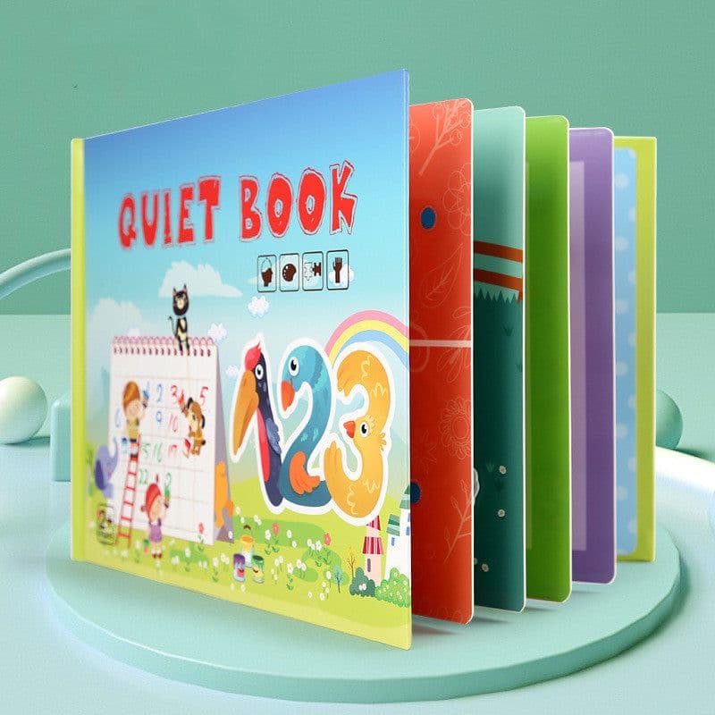 image-Children's Educational Toys Repeatedly Pasted Books To Read
