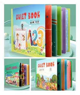 image-Children's Educational Toys Repeatedly Pasted Books To Read