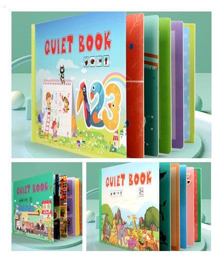 image-Children's Educational Toys Repeatedly Pasted Books To Read