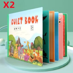 image-Children's Educational Toys Repeatedly Pasted Books To Read