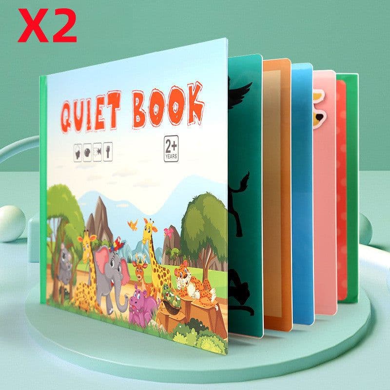 image-Children's Educational Toys Repeatedly Pasted Books To Read
