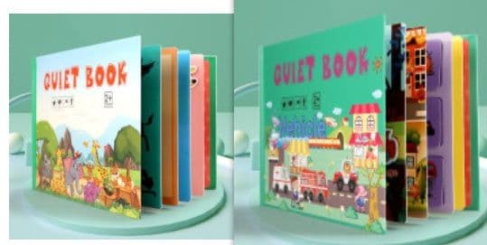 image-Children's Educational Toys Repeatedly Pasted Books To Read