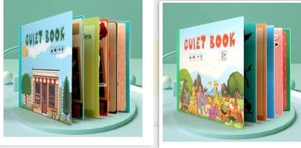 image-Children's Educational Toys Repeatedly Pasted Books To Read