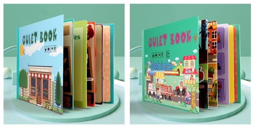 image-Children's Educational Toys Repeatedly Pasted Books To Read