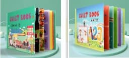 image-Children's Educational Toys Repeatedly Pasted Books To Read