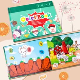 image-Children's Educational Toys Repeatedly Pasted Books To Read