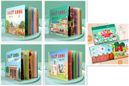 image-Children's Educational Toys Repeatedly Pasted Books To Read