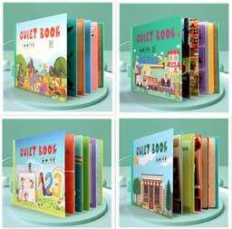 image-Children's Educational Toys Repeatedly Pasted Books To Read