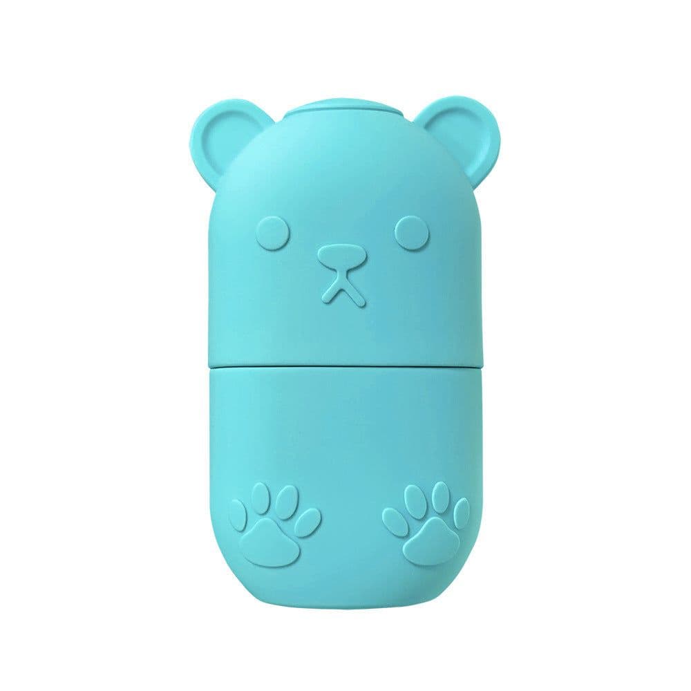 image-Ice Face Roller Ice Face Mould Ice Holder For Face Ice Stick Beauty Facial Icing Roller Skin Care Silicone Face Ice Cube Icing Tool Ice Sphere For Brighten Remove Lines