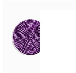 image-Bling Car Coasters For Cup Holder 2 Pack Universal Anti Slip Silicone Cup Holder Insert Crystal Rhinestone Car Interior Accessories